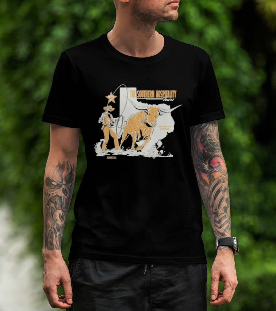 Whiskey Myers The Southern Hospitality Tour Live And Loud Austin Texas 05 17 2026 T-Shirt