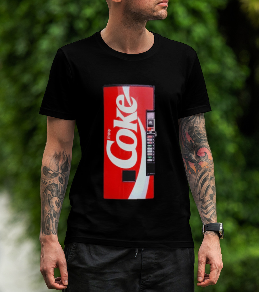 Anti Social Social Club ASSC Coca Cola Enjoy Coke Vending T-Shirt