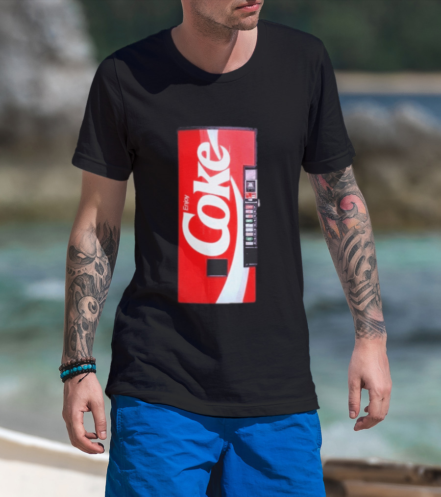 Anti Social Social Club ASSC Coca Cola Enjoy Coke Vending T-Shirt