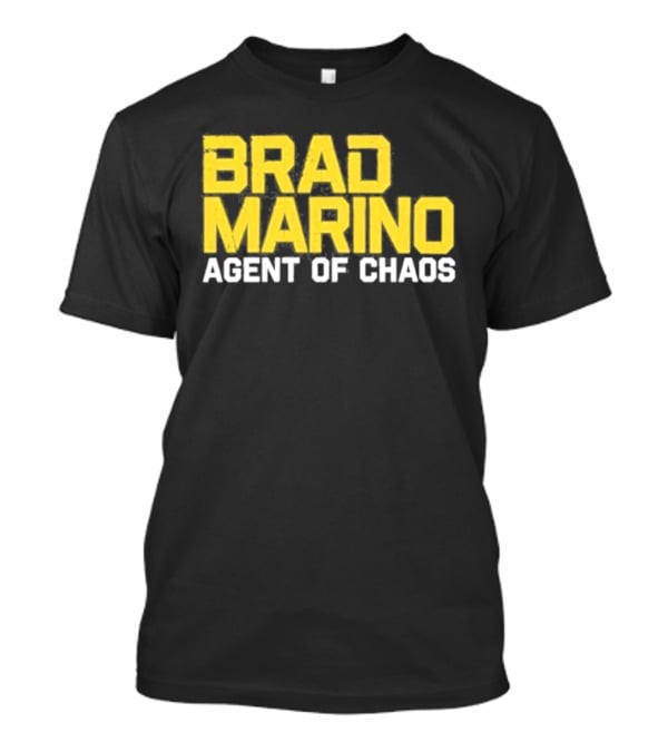 Brad Marino Agent Of Chaos Yellow T-Shirt
