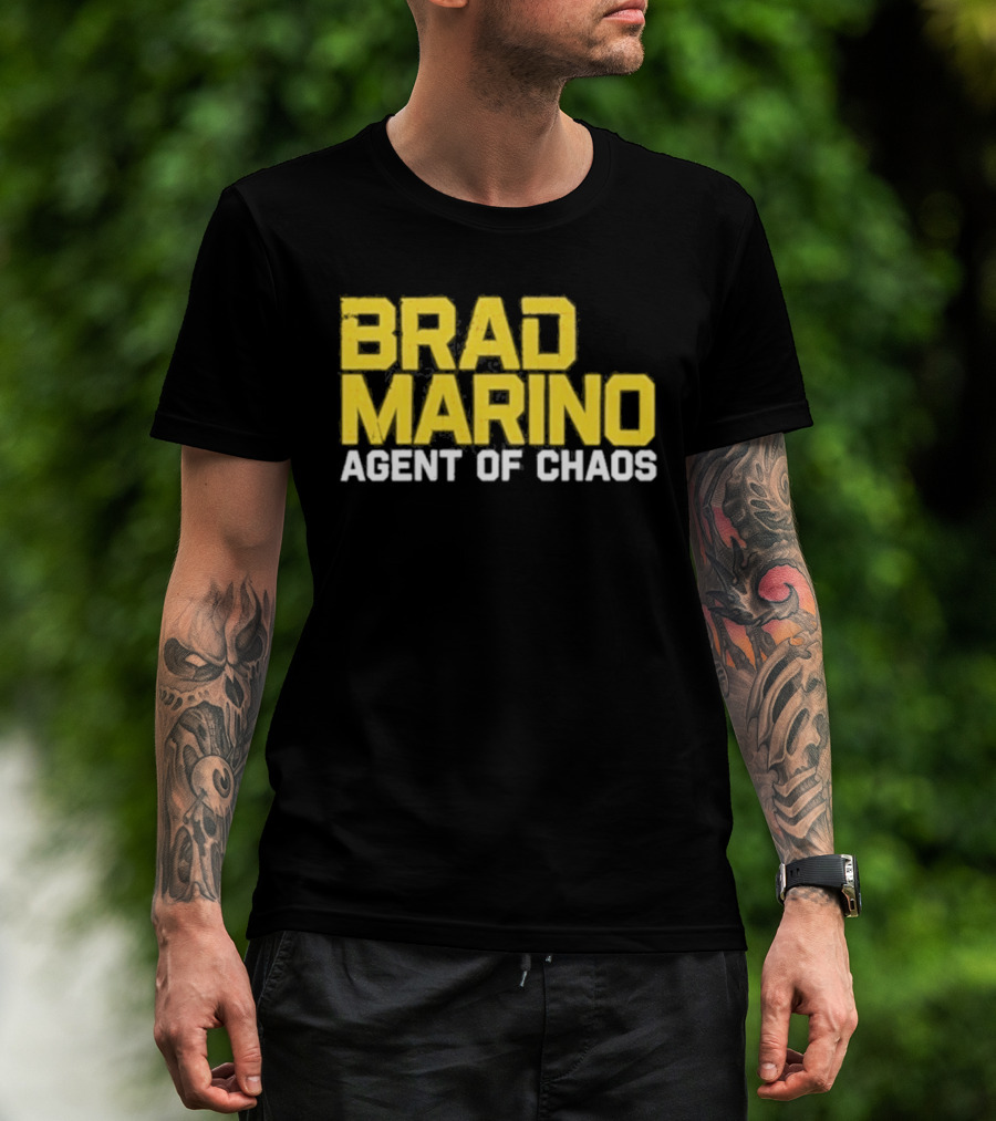 Brad Marino Agent Of Chaos Yellow T-Shirt