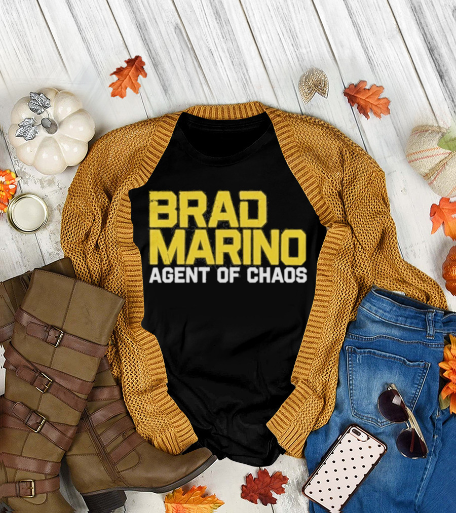 Brad Marino Agent of Chaos Yellow T-Shirt