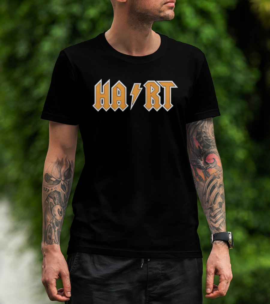 Carter Hart Vegas Golden Knights NHL Metal Rock T-Shirt
