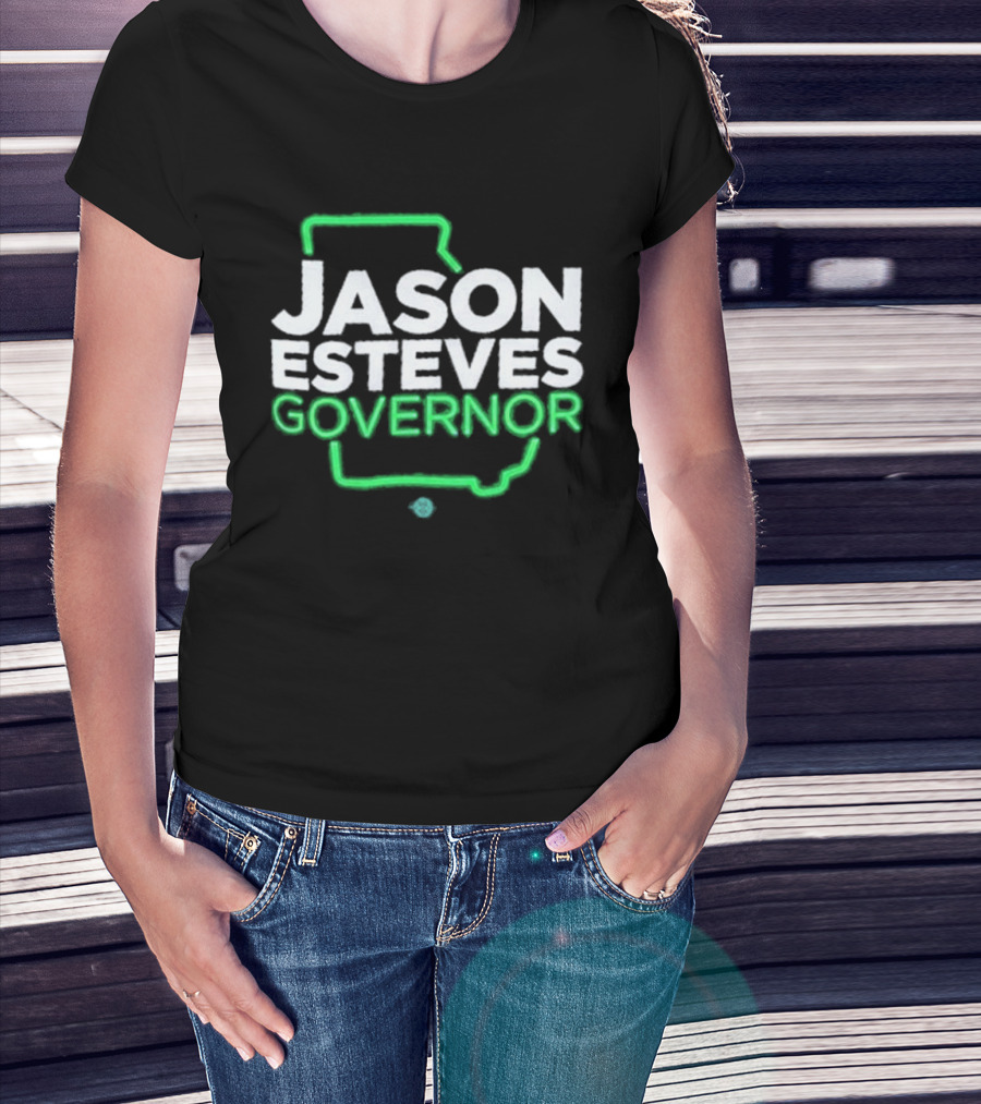 Jason Esteves Governor 2026 Election Georgia State T-Shirt