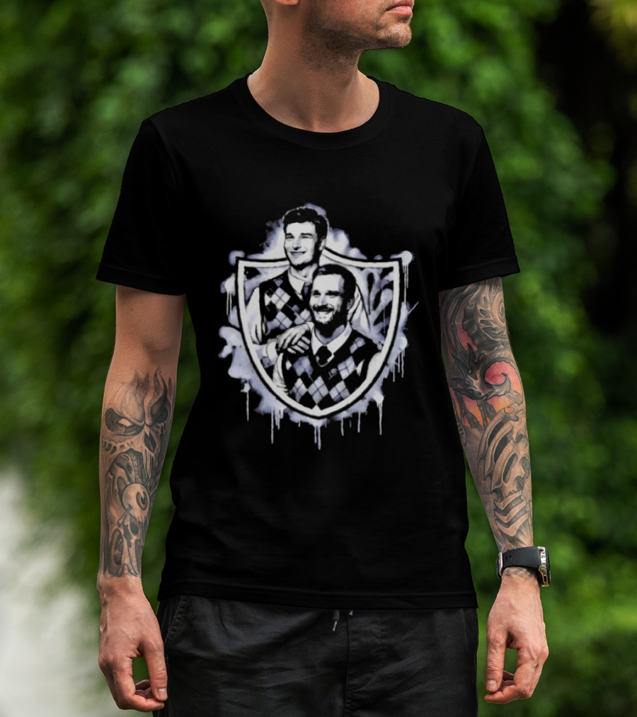 Kirk Cousins Fernando Mendoza Las Vegas Raiders Step Brothers Graffiti T-Shirt
