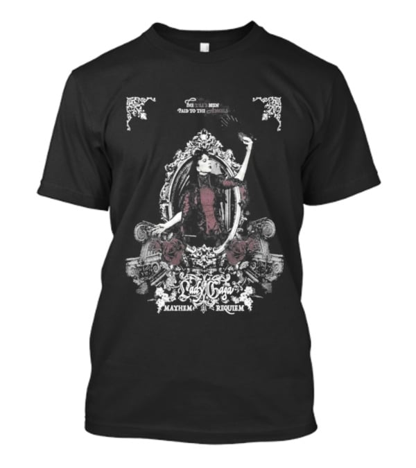 Lady Gaga Mayhem Ball Tour 2026 Requiem Vintage Style Pink Iconic Celebration T-Shirt
