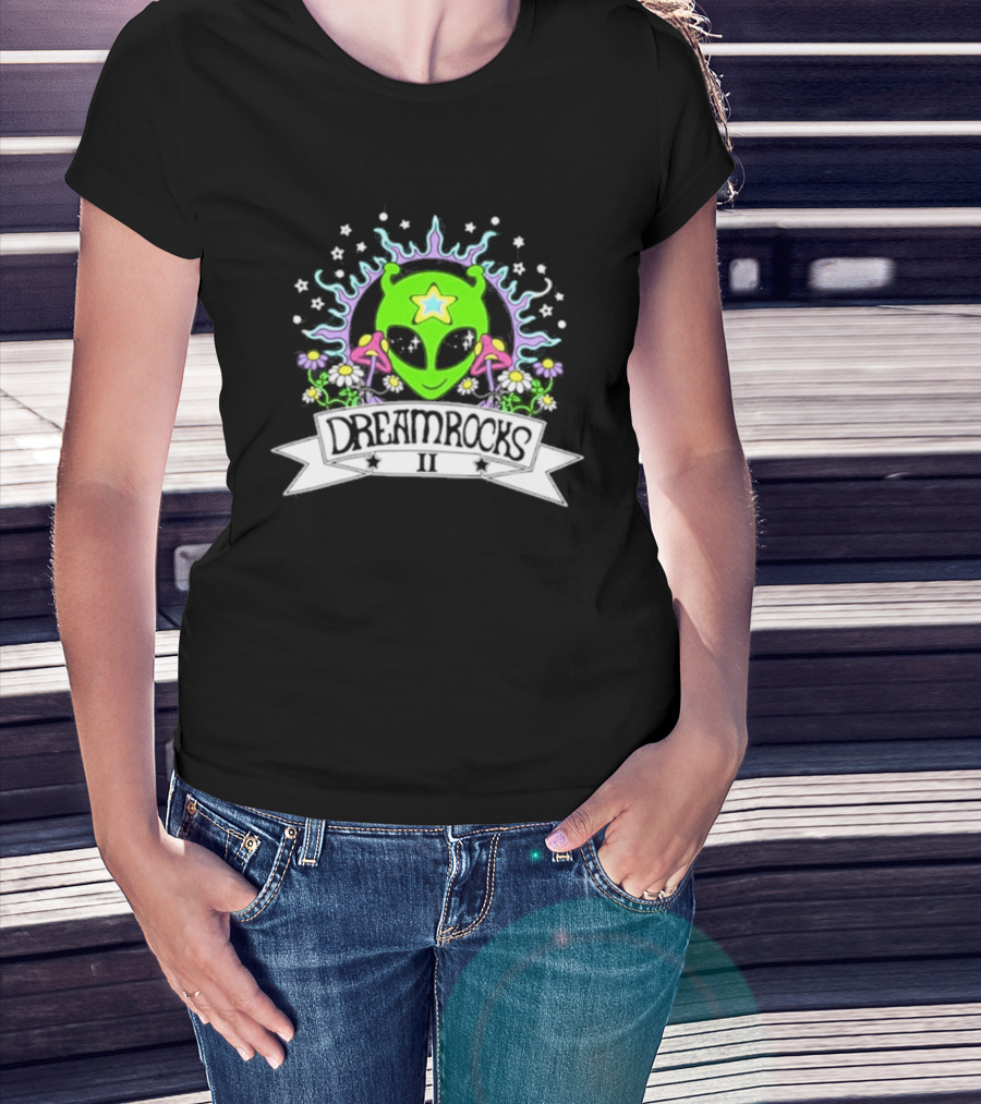LSDREAM 2026 DREAMROCKS II Morrison Red Rocks May 16 2026 Psychedelic Alien Floral T-Shirt