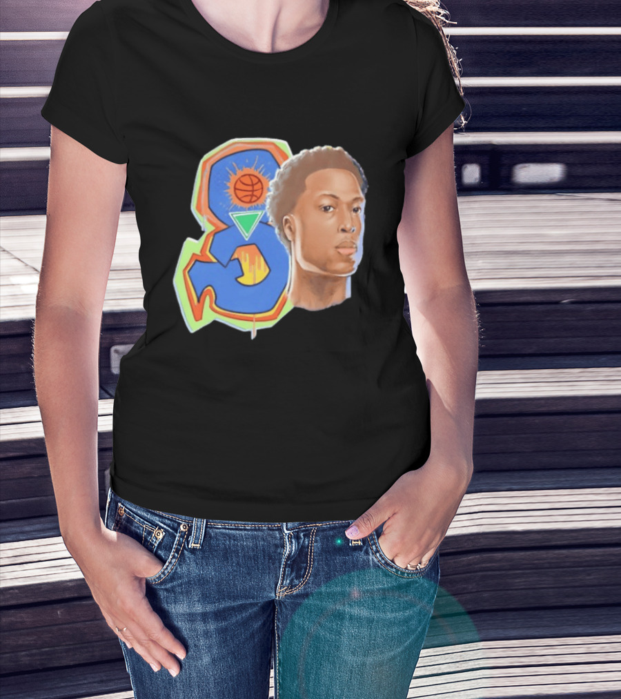 OG Anunoby OG8 New York Knicks Basketball Art NBA T-Shirt