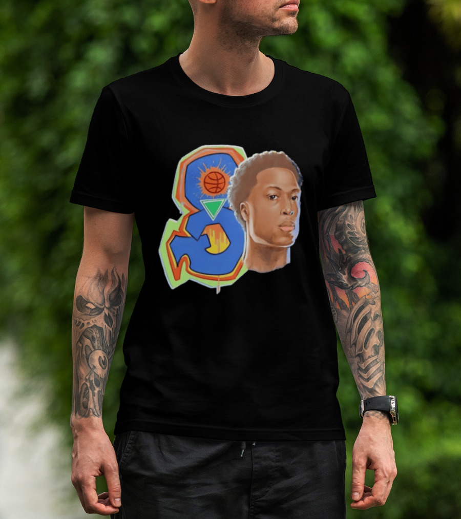 OG Anunoby OG8 New York Knicks Basketball Art NBA T-Shirt