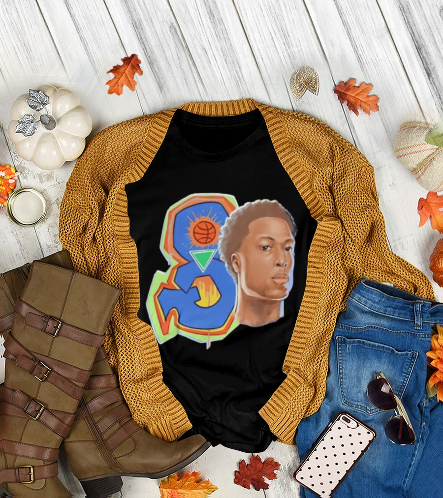 OG Anunoby OG8 New York Knicks Basketball Art NBA T-Shirt