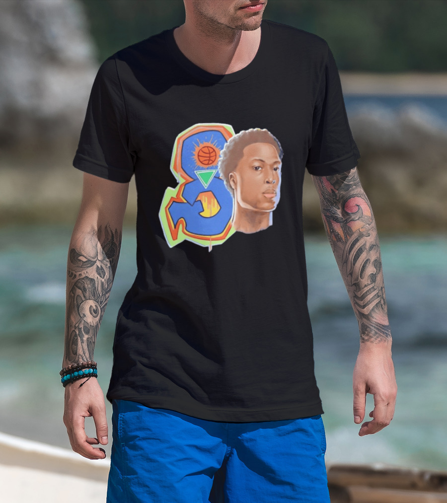 OG Anunoby OG8 New York Knicks Basketball Art NBA T-Shirt