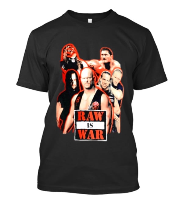 WWE Raw Is War Legends Kane Stone Cold Undertaker Shawn Michaels Triple H T-Shirt