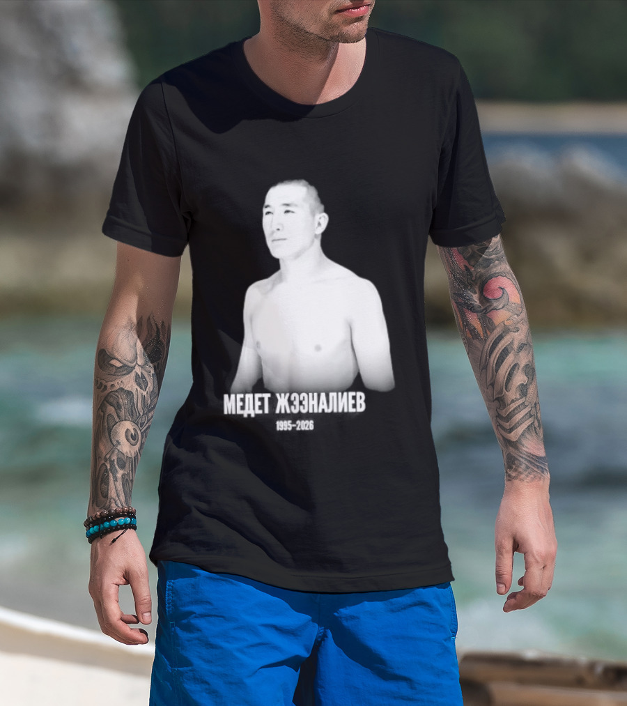 Medet Zheenaliev Memorial Tribute 1995 2026 T-Shirt