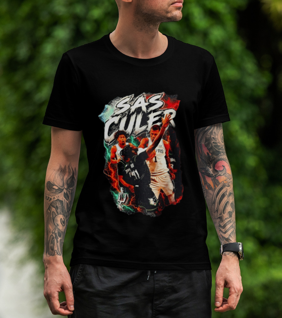 San Antonio Spurs SAS Culero NBA Basketball Dylan Harper Storm T-Shirt