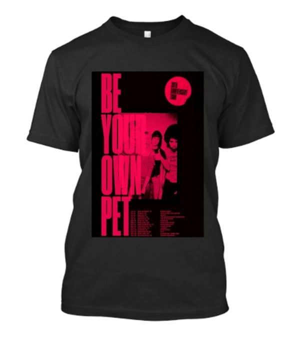 Be Your Own Pet 20th Anniversary Tour 2026 T-Shirt