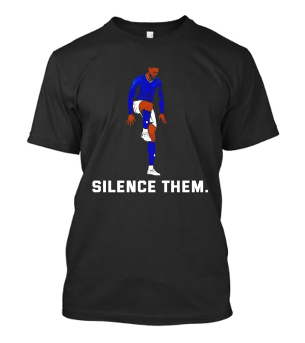 Beto #9 Everton FC Silence Them 2026 T-Shirt