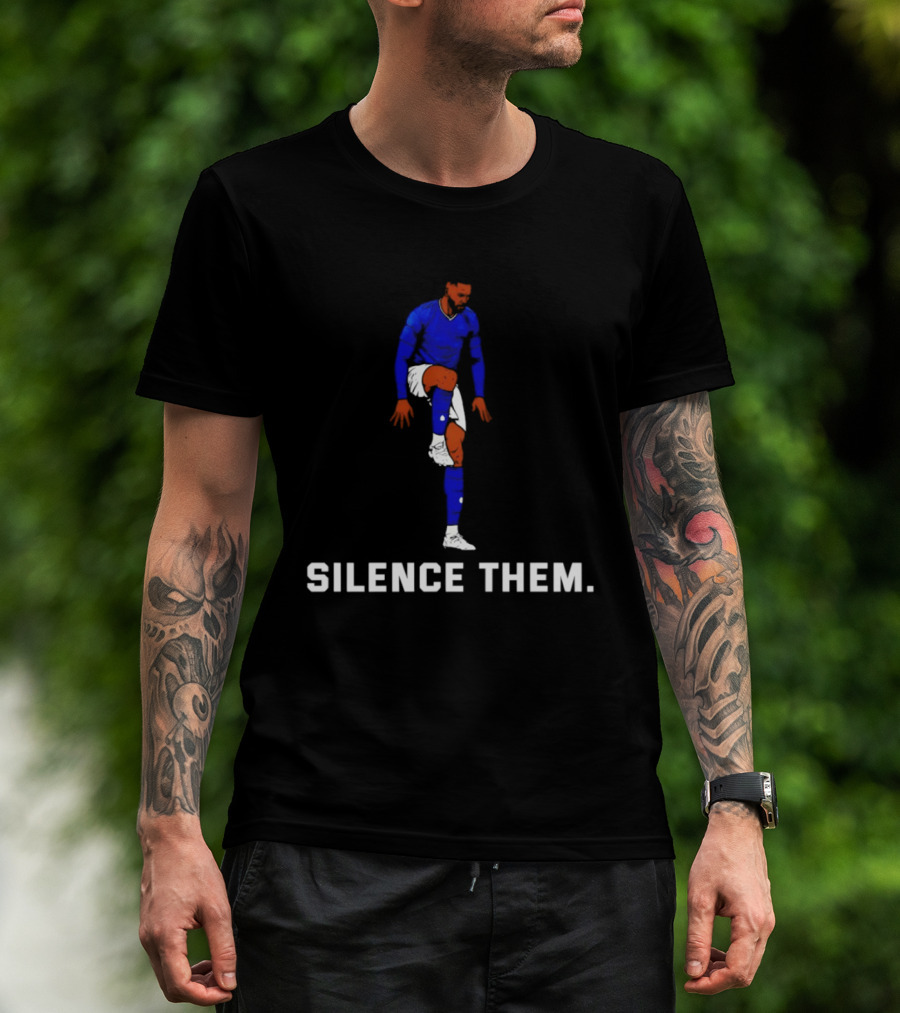 Beto #9 Everton FC Silence Them 2026 T-Shirt