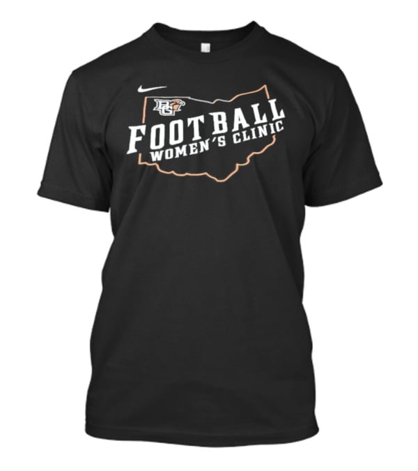 Nike BGSU Football Women's Clinic Ohio T-Shirt