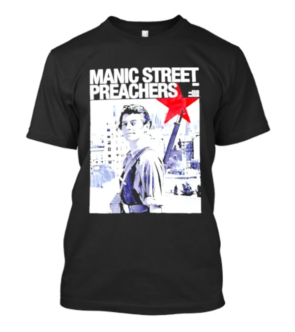 Manic Street Preachers Red Star Image T-Shirt