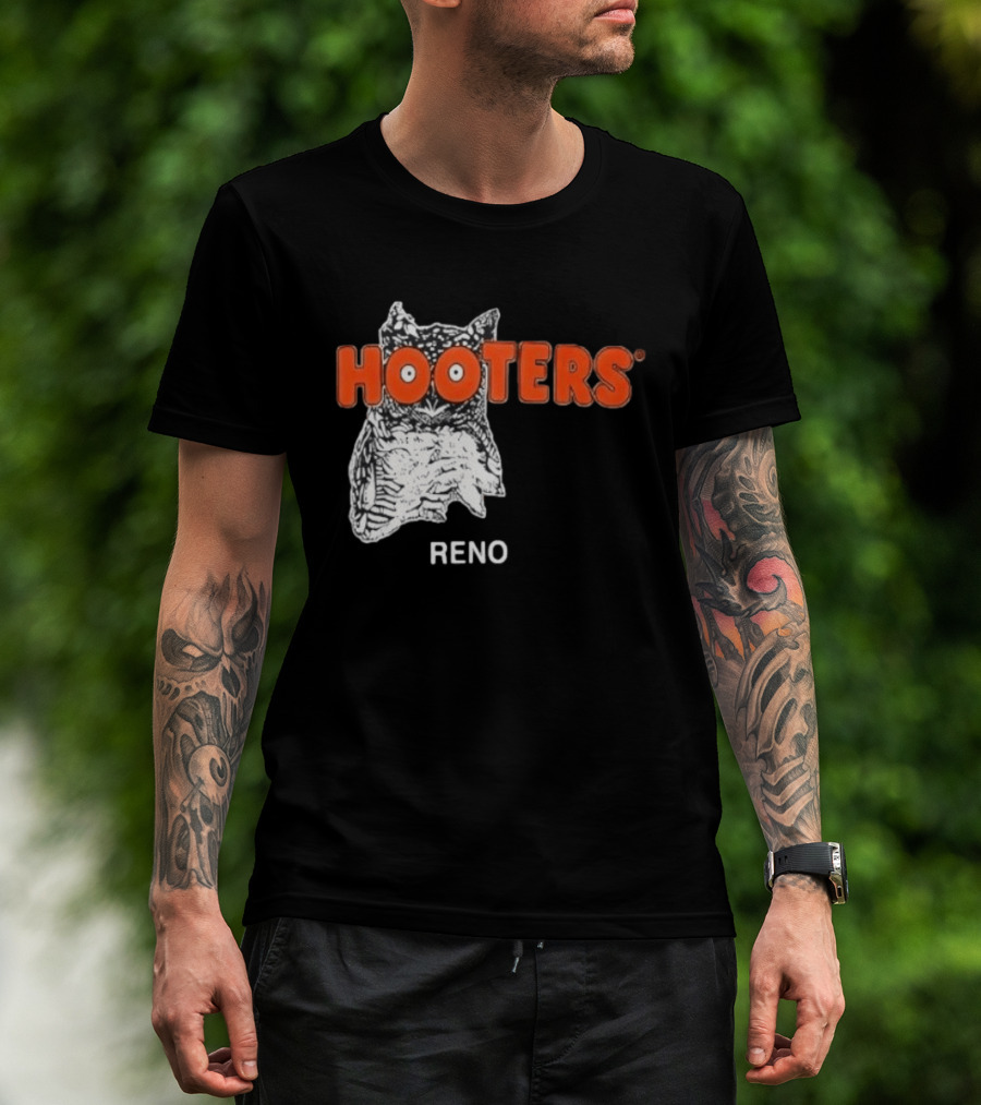 Naz Reid Hooters Reno Owl T-Shirt