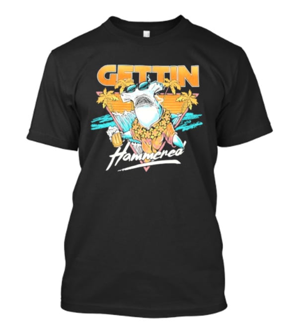 Gettin' Hammerhead Tropical Beach Vibes T-Shirt