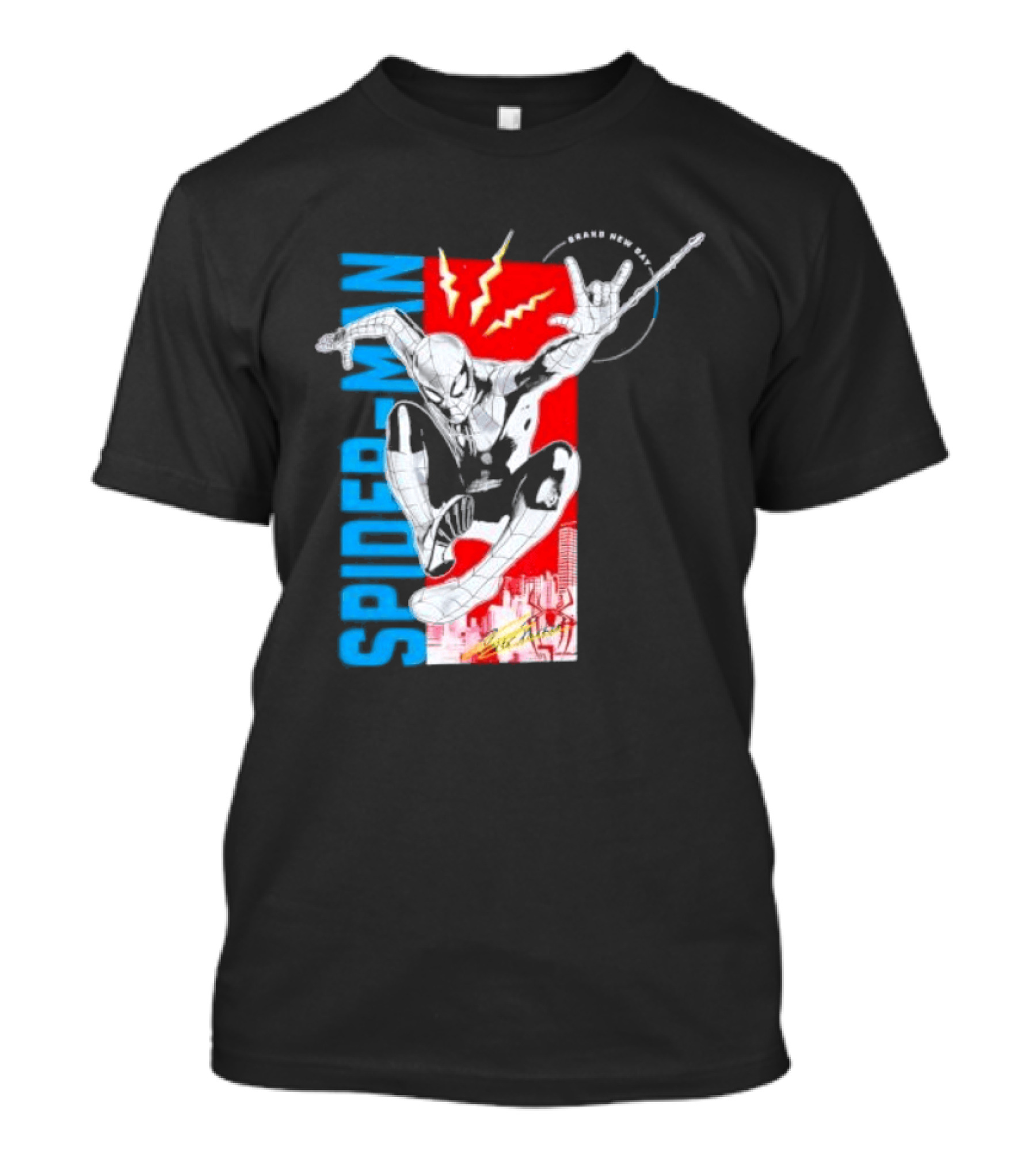 Spider Man Web Slinging Marvel Universe Brand New Day T-Shirt