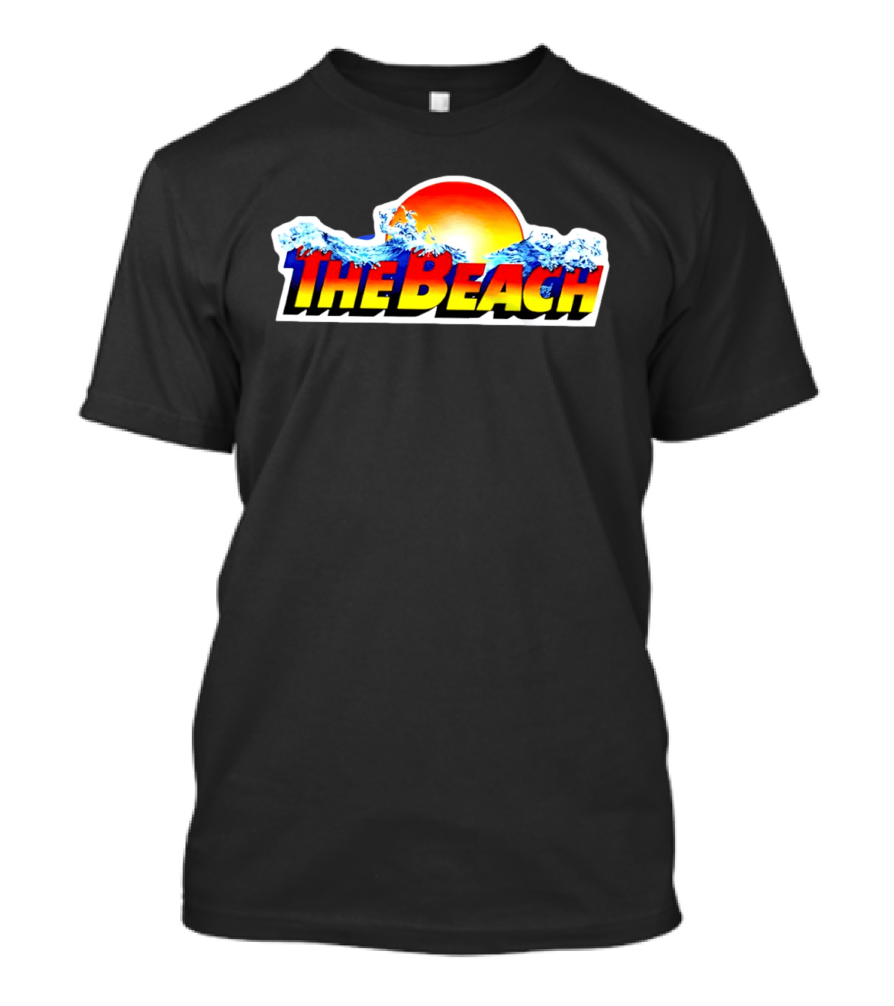 The Beach Waterpark Vintage Sunset Wave T-Shirt