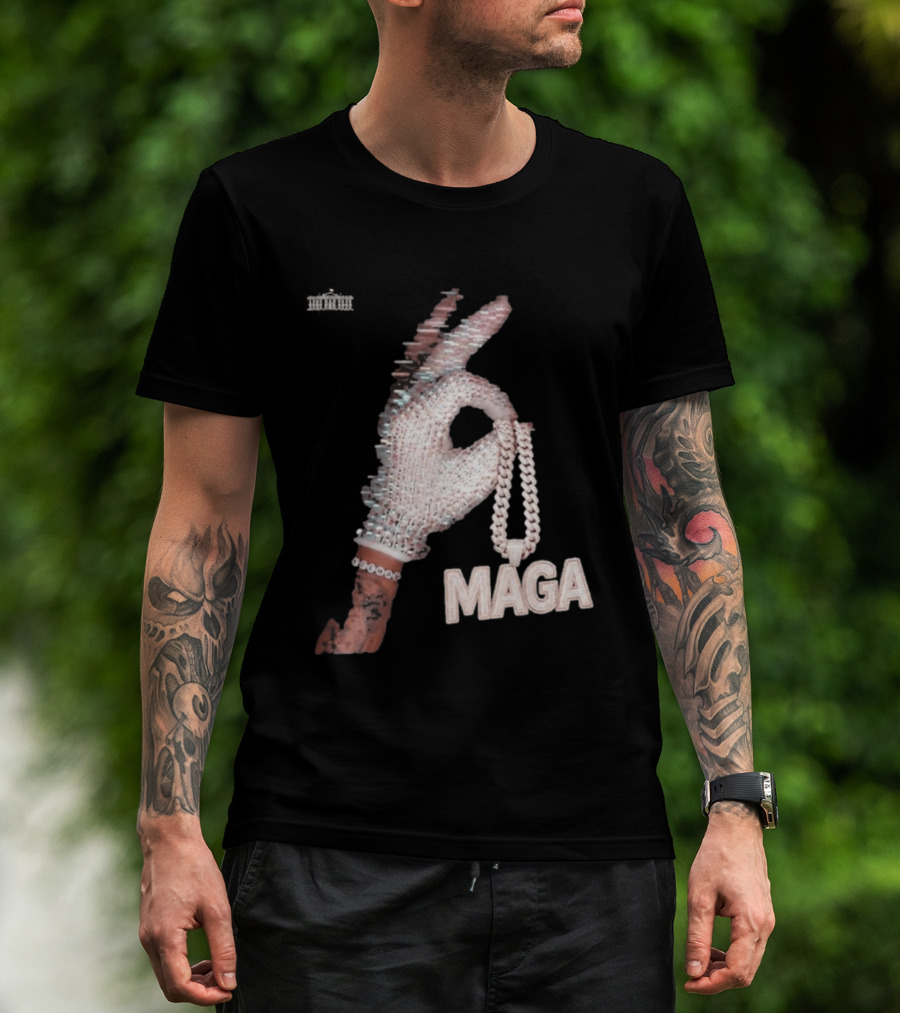MAGA ICEMAN Drakes The White House Cover T-Shirt