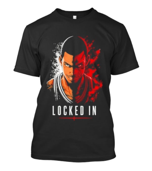 Victor Wembanyama Locked In Spurs Basketball Dual Color T-Shirt