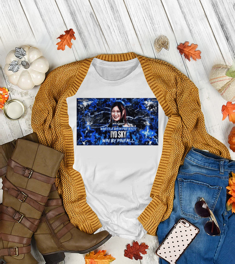 Backlash Tampa Wrestle Bash Presents Iyo Sky Win By Pinfall T-Shirt