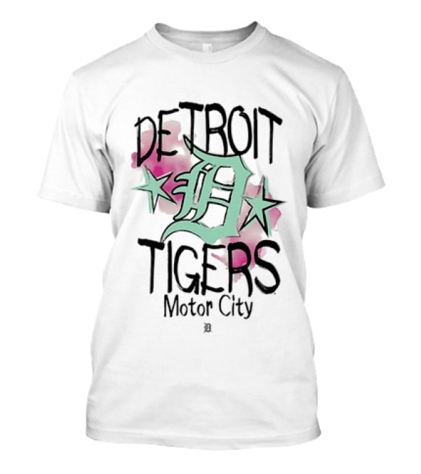 Detroit Tigers Motor City Punk Core Lifestyle T-Shirt