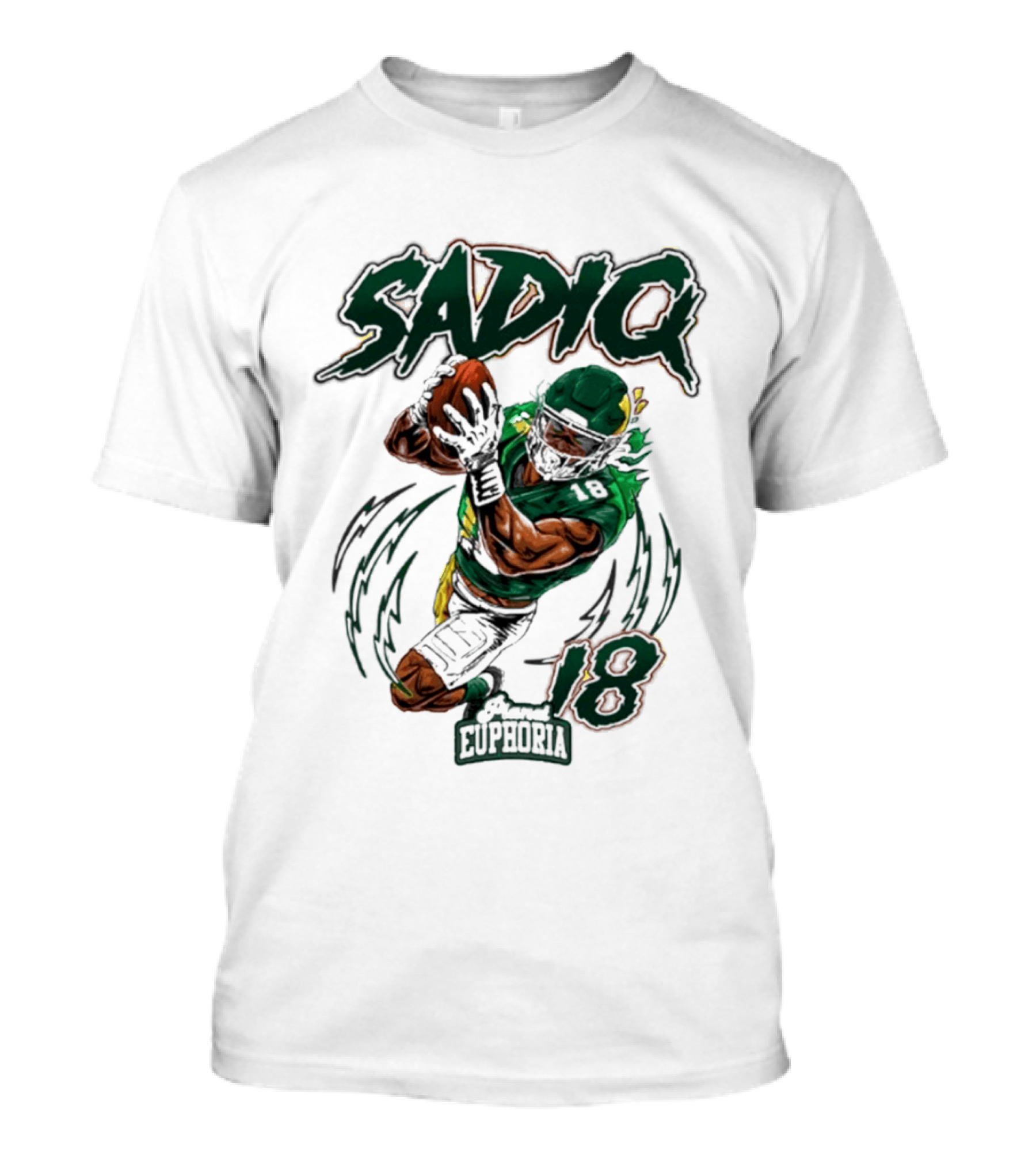 Sadiq Euphoria Football Catch 18 T-Shirt