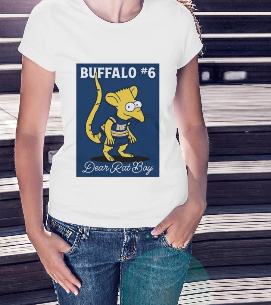 Buffalo #6 Dear Rat Boy BUF Jersey T-Shirt