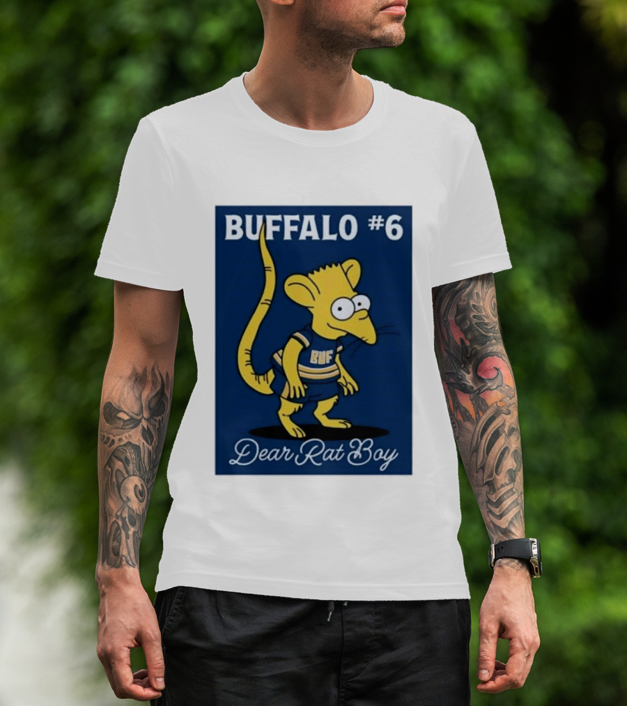 Buffalo #6 Dear Rat Boy BUF Jersey T-Shirt