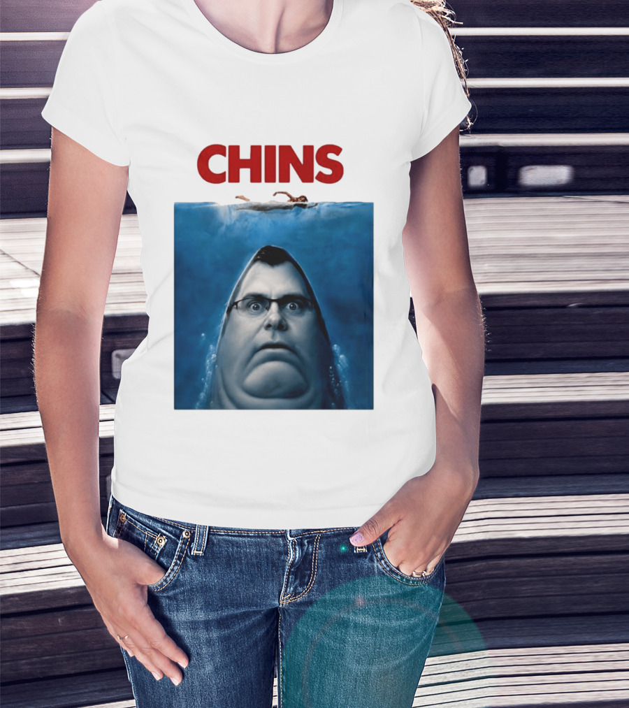 Chins X Jaws Movie T-Shirt