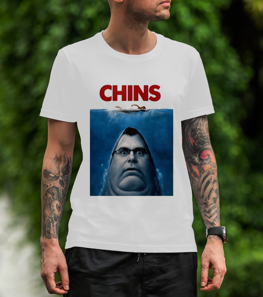 Chins X Jaws Movie T-Shirt