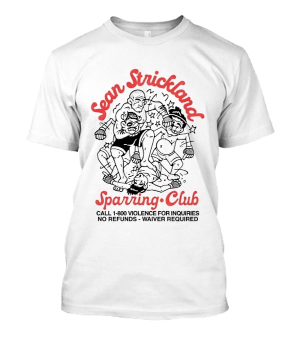 Sean Strickland Sparring Club MMA Fighter T-Shirt