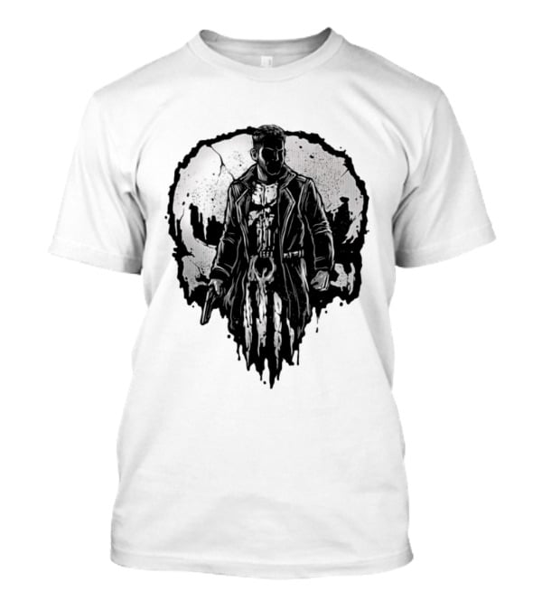 He Who Punishes Skull Emblem Marvel Comics T-Shirt