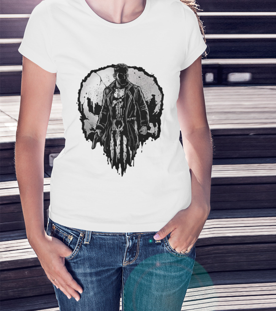 He Who Punishes Skull Emblem Marvel Comics T-Shirt