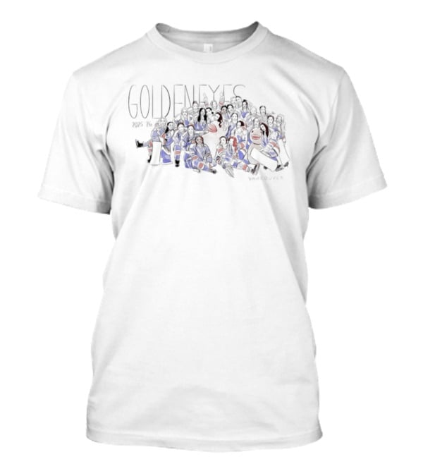 Vancouver Goldeneyes 2025 26 Professional Women's Hockey Team T-Shirt