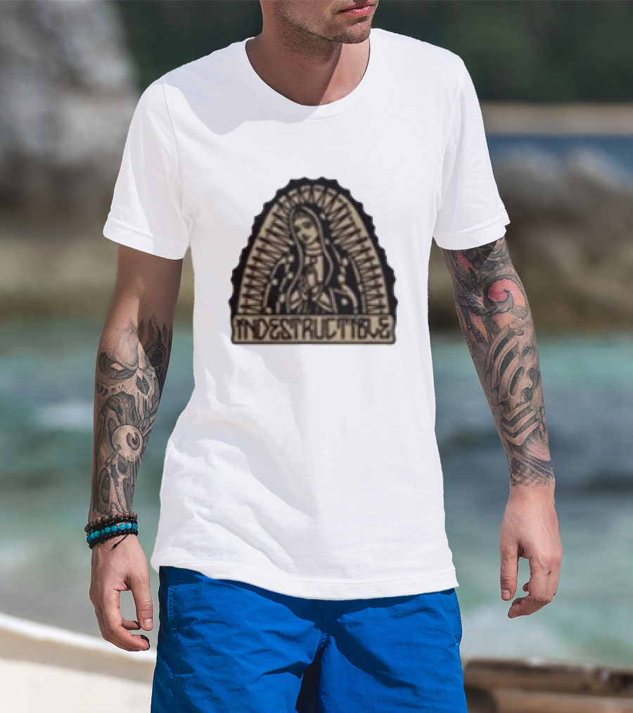 Indestructible Virgin Mary Guadalupe Iconic Mfg T-Shirt