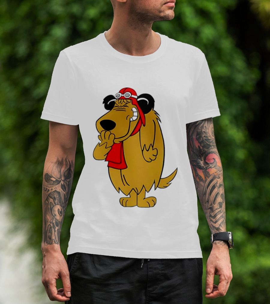 Muttley Dog Wacky Races Cartoon T-Shirt