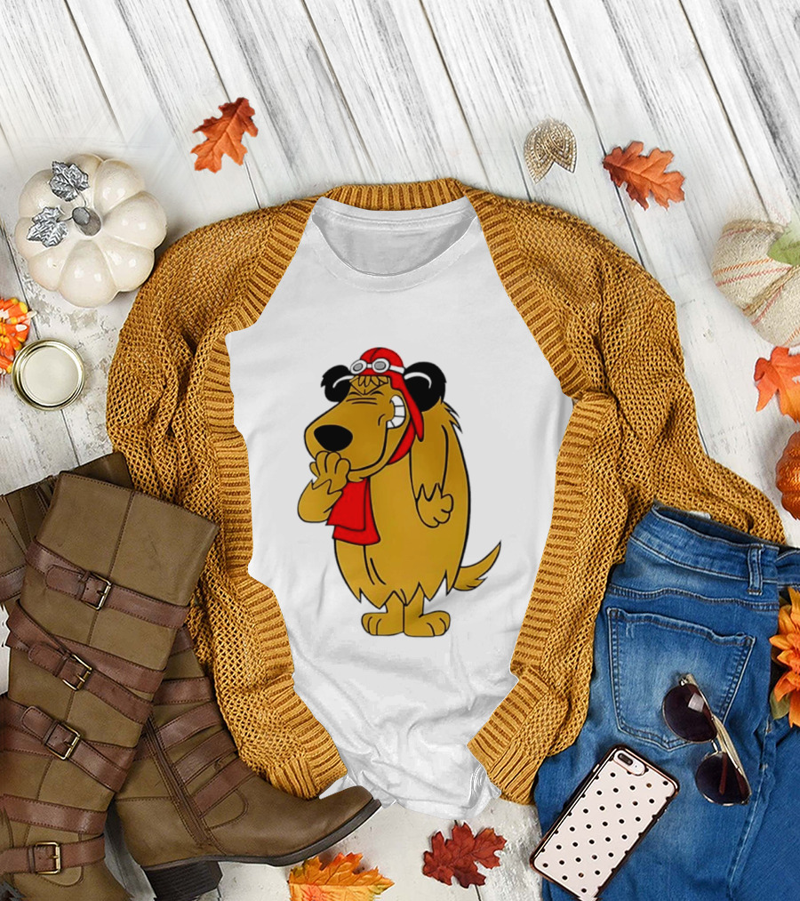Muttley Dog Wacky Races Cartoon T-Shirt
