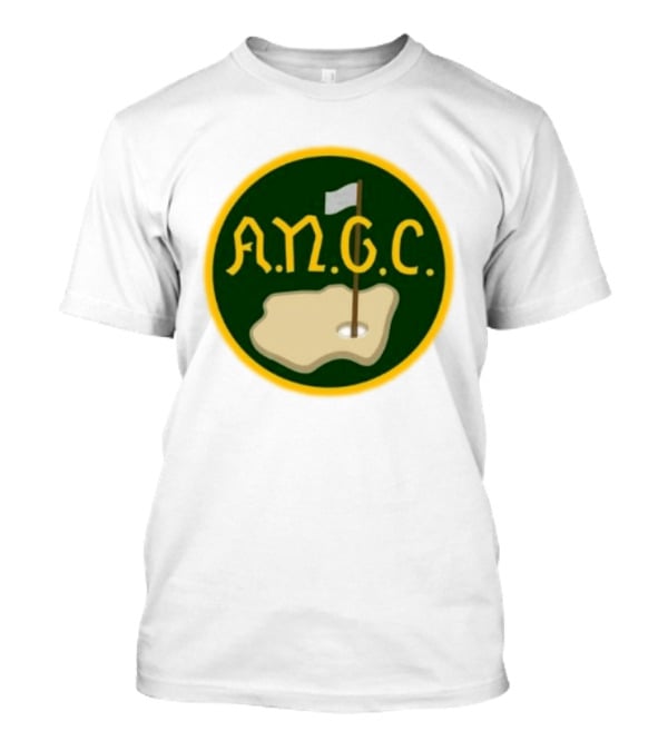 Cameron Young ANGC Golf Emblem Circular Crest T-Shirt