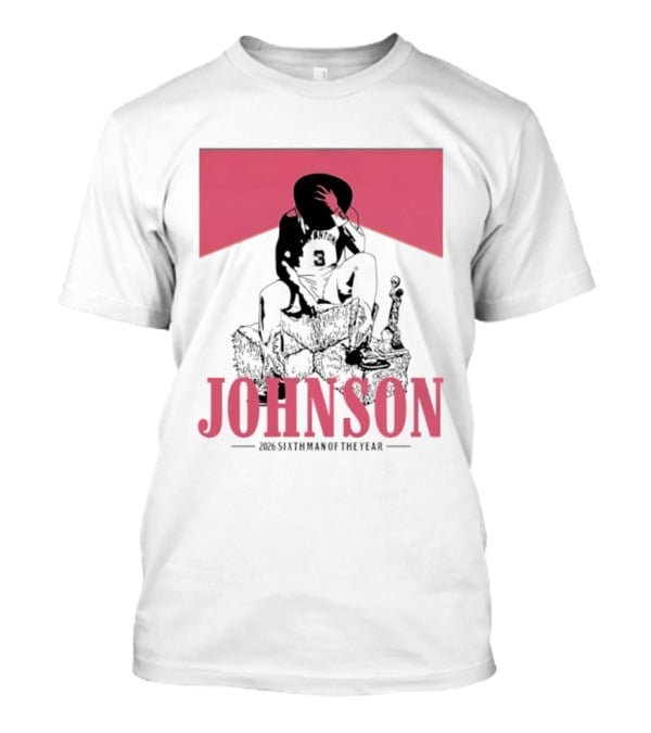 Keldon Johnson San Antonio Spurs 2026 Sixth Man Of The Year Johnson T-Shirt