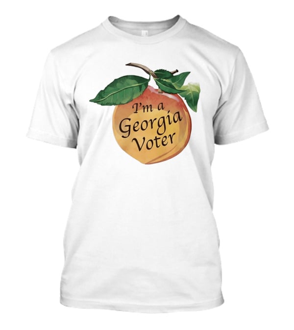 I'm A Georgia Voter Peach T-Shirt