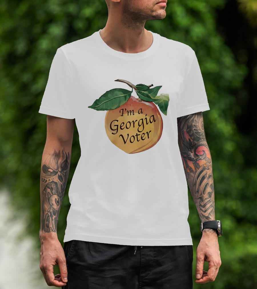I'm A Georgia Voter Peach T-Shirt