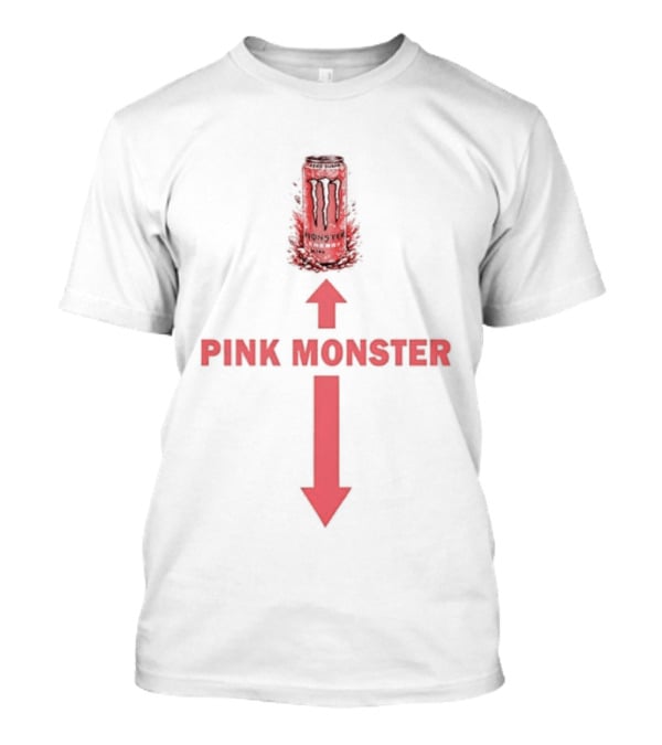 Monster Energy Ultra Rosa Pink Monster Arrows Meme T-Shirt