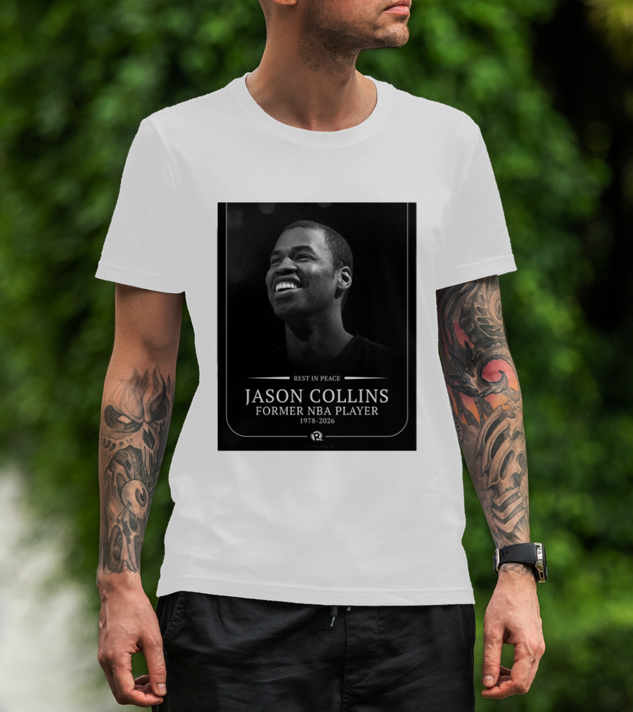 Rest In Peace Jason Collins Former NBA Player 1978 2026 T-Shirt