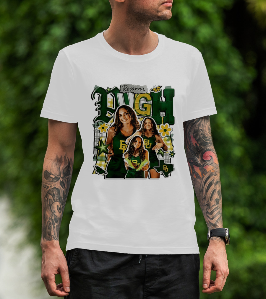 Rosanna Pugh Baylor Track And Field Team Collage T-Shirt